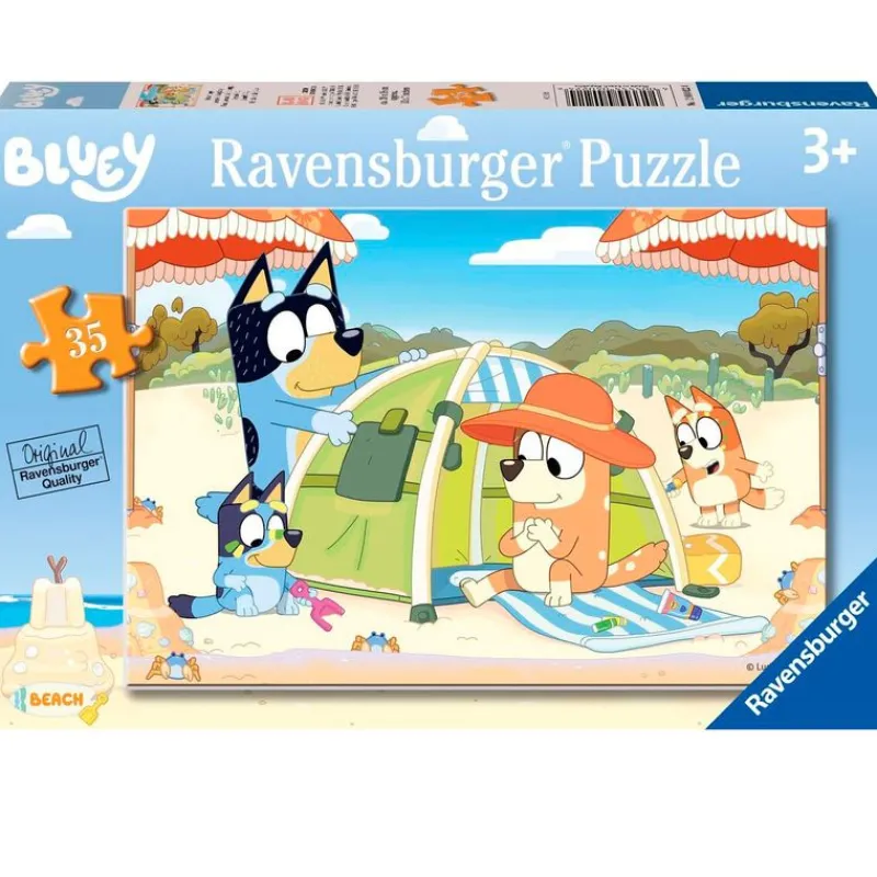 RAVENSBURGER Puzzles Y Construcciones|Bluey Puzzle 35 Piezas