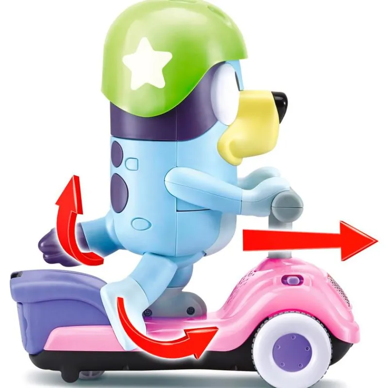 VTECH Bluey Scooter Interactiva- Electrónicos