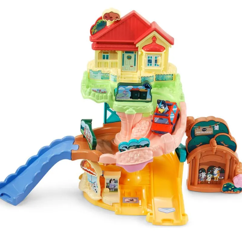 VTECH Primera Infancia Y Preescolar|Bluey Tut Tut Bólidos Casa Familiar