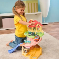 VTECH Primera Infancia Y Preescolar|Bluey Tut Tut Bólidos Casa Familiar