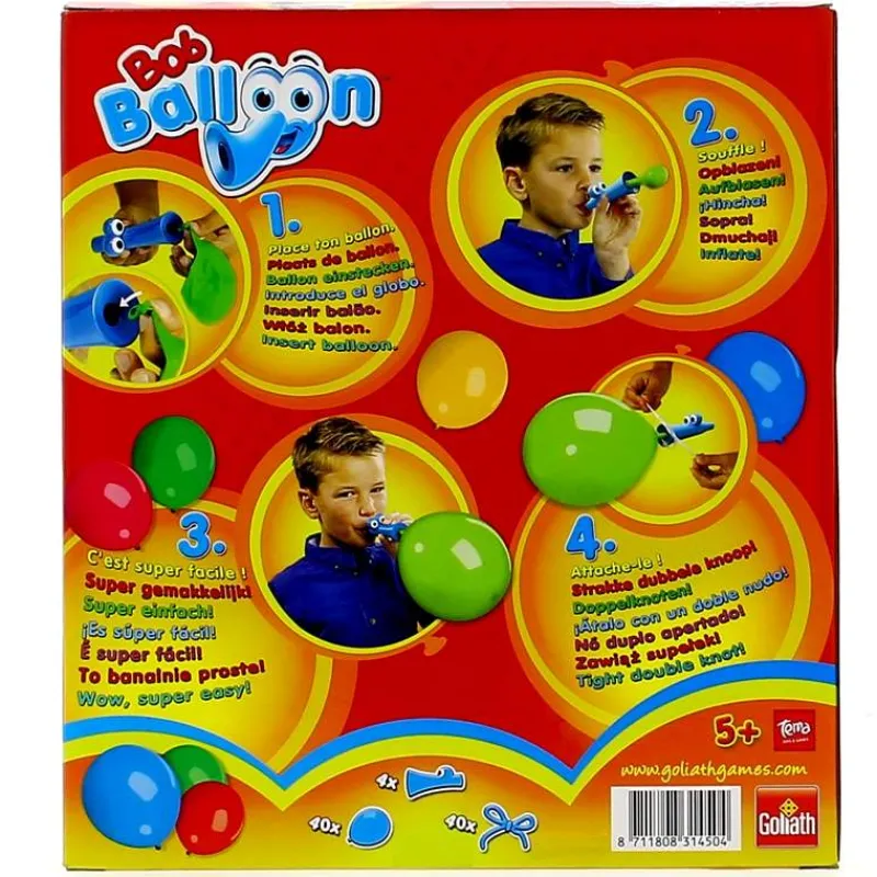 GOLIATH Aire Libre|Bob Ballon Set Party Globos