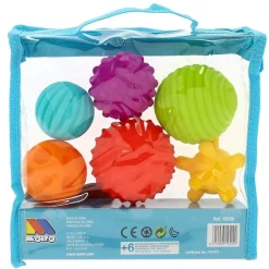 MOLTO Bolsa 6 Bolas Sensoriales- Primera Infancia Y Preescolar