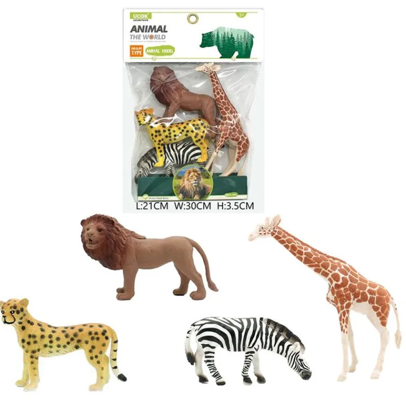 DRIM DISCOUNT Bolsa Animales Salvajes- Figuras Y Figuras De Acción