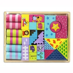 DRIM DISCOUNT Juegos De Madera|Bolsa construcción de Madera