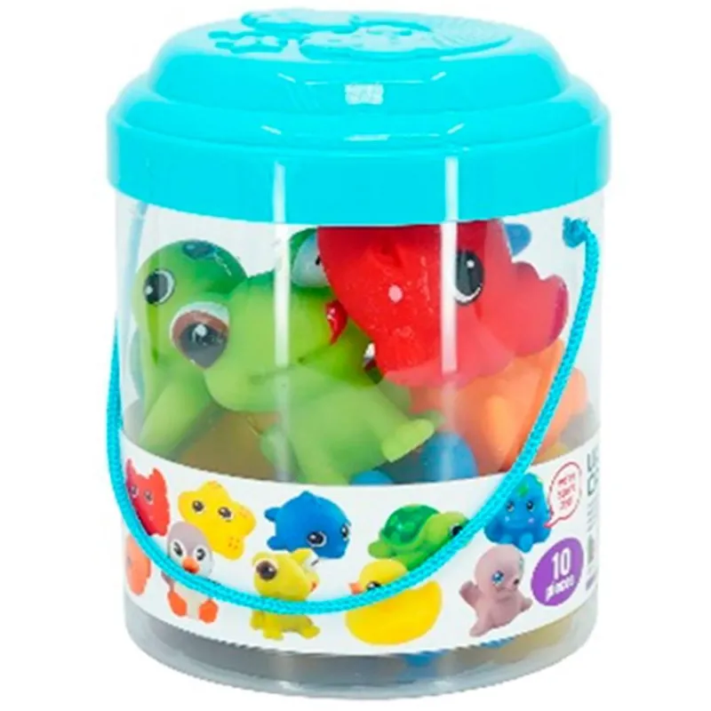 DRIM DISCOUNT Bote 19 Animalitos para Baño- Primera Infancia Y Preescolar