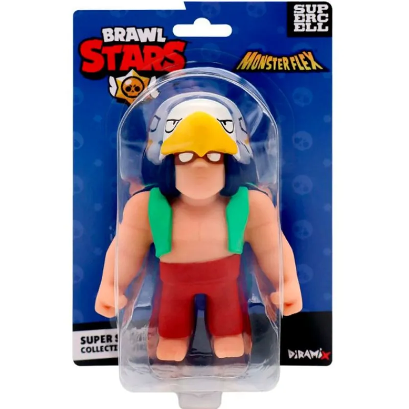 BIZAK Figuras Y Figuras De Acción|Brawl Stars Monsterflex Figura Individual Surtida