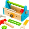 MOLTO Caja de Herramientas Infantil de Madera- Juegos De Madera|Juegos Y Juguetes De Imitación
