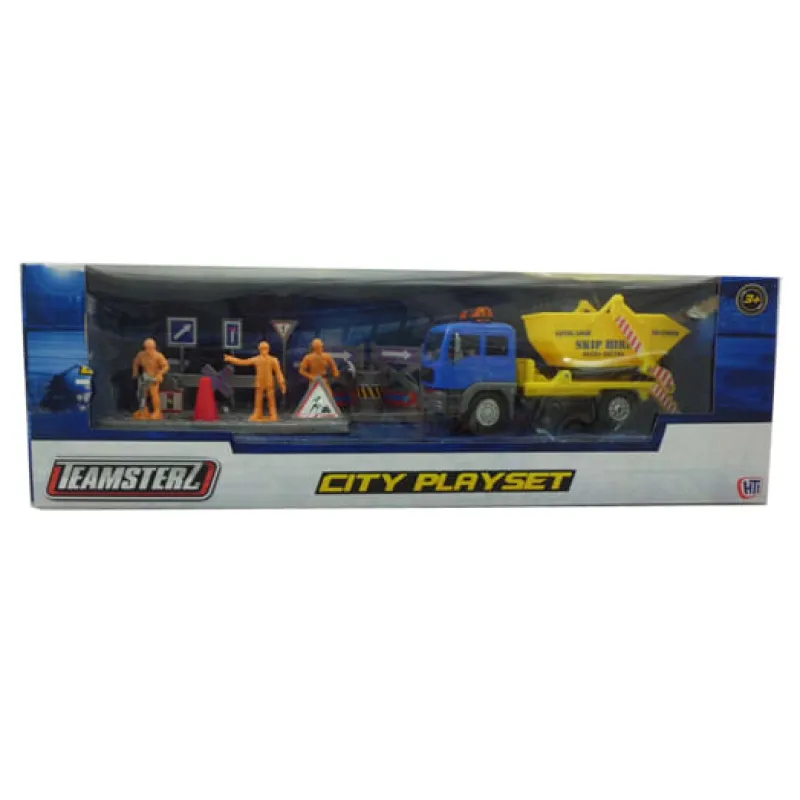 DRIM DISCOUNT Figuras Y Figuras De Acción|Camión Amarillo De Construcción