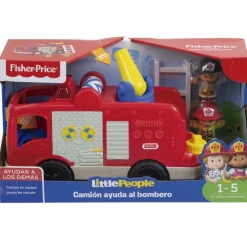FISHER PRICE Camión Ayuda al Bombero- Vehículos, Trenes Y Parkings
