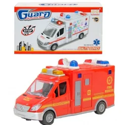 DRIM DISCOUNT Vehículos, Trenes Y Parkings|Camión Bomberos Infantil Luz y Sonido