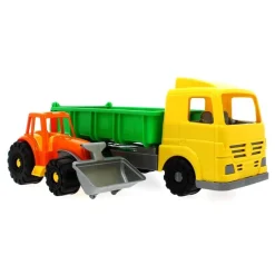 ANDRONI GIOCATTOLI Vehículos, Trenes Y Parkings|Camión Con Maquinaría De Obras