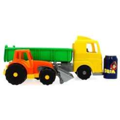 ANDRONI GIOCATTOLI Vehículos, Trenes Y Parkings|Camión Con Maquinaría De Obras