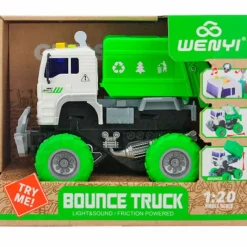 DRIM DISCOUNT Vehículos, Trenes Y Parkings|Camión de la Basura Bounce Escala 1:20