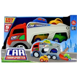 DRIM DISCOUNT Vehículos, Trenes Y Parkings|Camión de Transporte con Vehículos