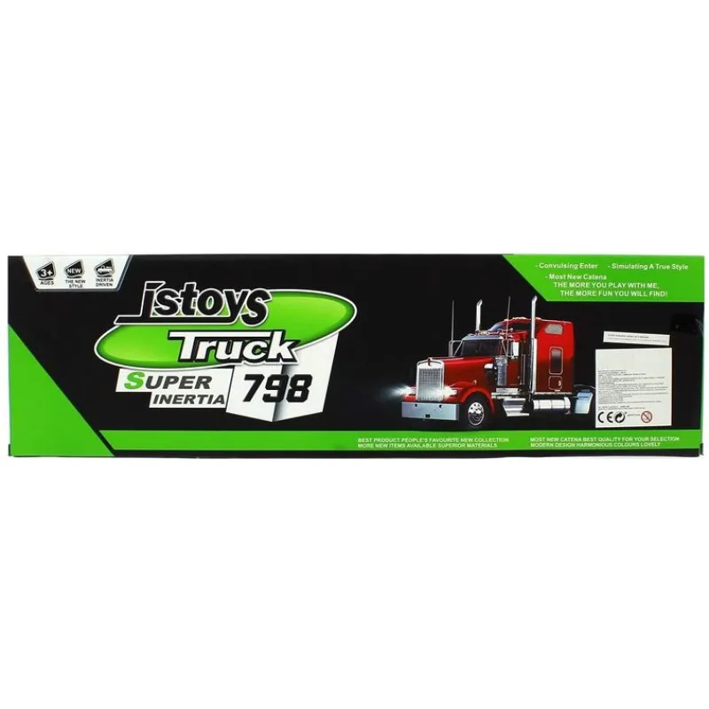 DRIM DISCOUNT Camión de Transporte Rojo con Coches- Vehículos, Trenes Y Parkings