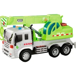 DRIM DISCOUNT Vehículos, Trenes Y Parkings|Camión Grúa Escala 1:16 Luz y Sonido