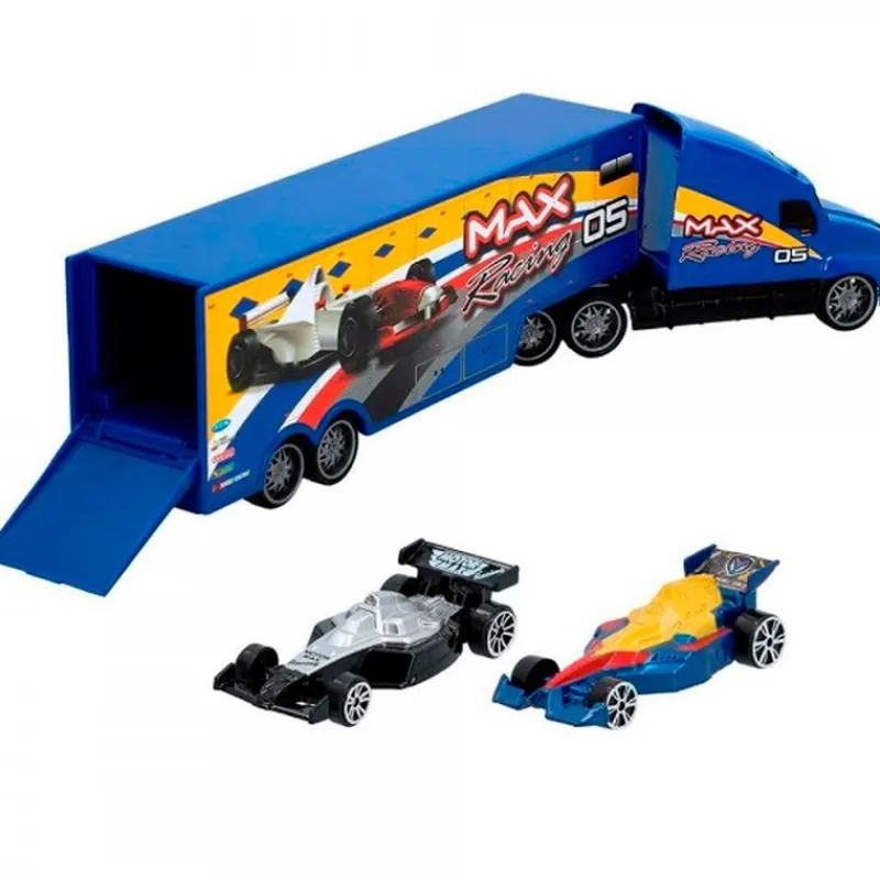 COLOR BABY Vehículos, Trenes Y Parkings|Camión Portacoches F1