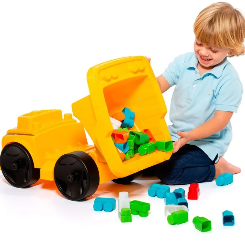 MOLTO Vehículos, Trenes Y Parkings|Camión Volquete Blocks