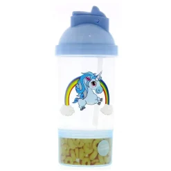 SELECCION DRIM Cantimplora Unicornio Azul- Escolar
