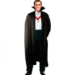 DRIM DISCOUNT Capa Negra para Adulto- Disfraces Y Complementos|Disfraces Y Complementos
