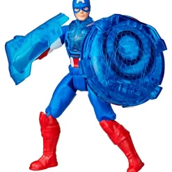 HASBRO Marvel|Figuras Y Figuras De Acción|Capitán América Epic World of Action Moto Lanza Escudos
