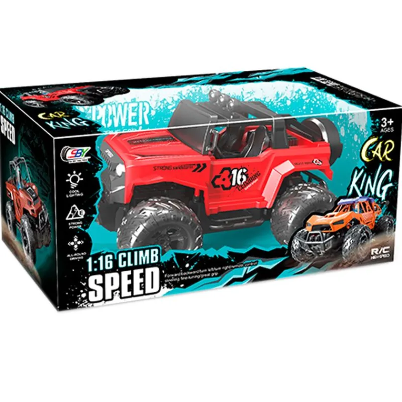 DRIM DISCOUNT Coches Radio Control (R/C)|Car King Todoterreno Escala 1:16 R/C Surtido