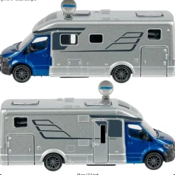 MAJORETTE Caravana Camper HYMER Clase B MasterLine 1:43- Coches Escala 1:32 Y 1:43|Vehículos, Trenes Y Parkings