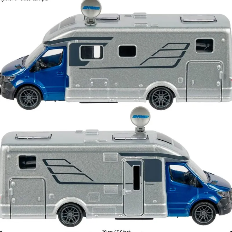 MAJORETTE Caravana Camper HYMER Clase B MasterLine 1:43- Coches Escala 1:32 Y 1:43|Vehículos, Trenes Y Parkings