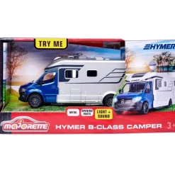 MAJORETTE Caravana Camper HYMER Clase B MasterLine 1:43- Coches Escala 1:32 Y 1:43|Vehículos, Trenes Y Parkings