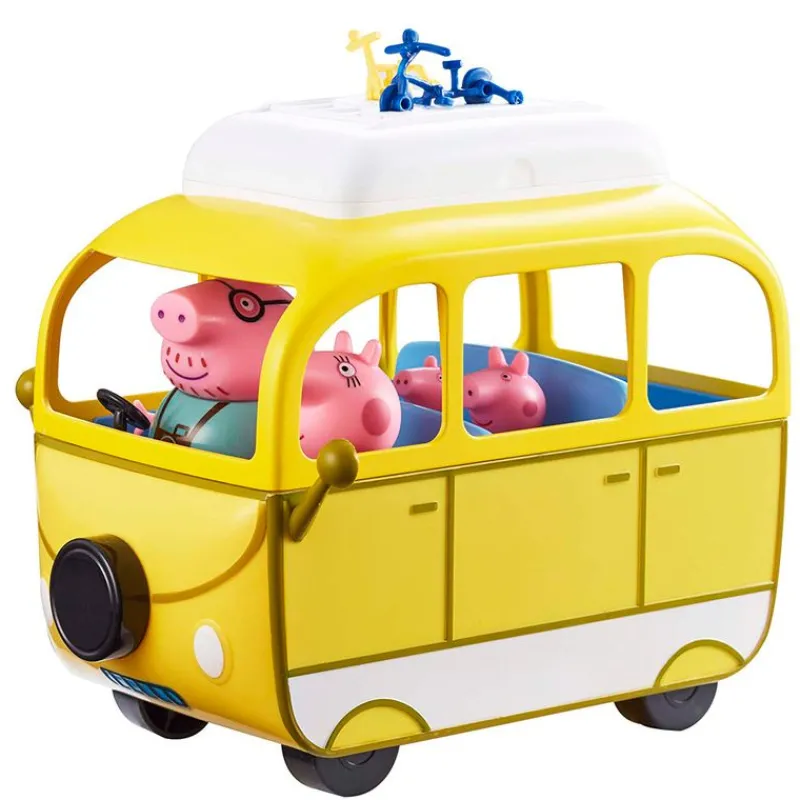 BANDAI Figuras Y Figuras De Acción|Caravana Peppa Pig
