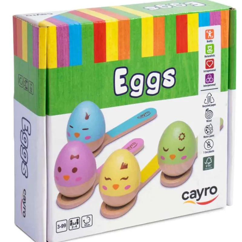 CAYRO Juegos De Mesa|Carrera Huevos Juego