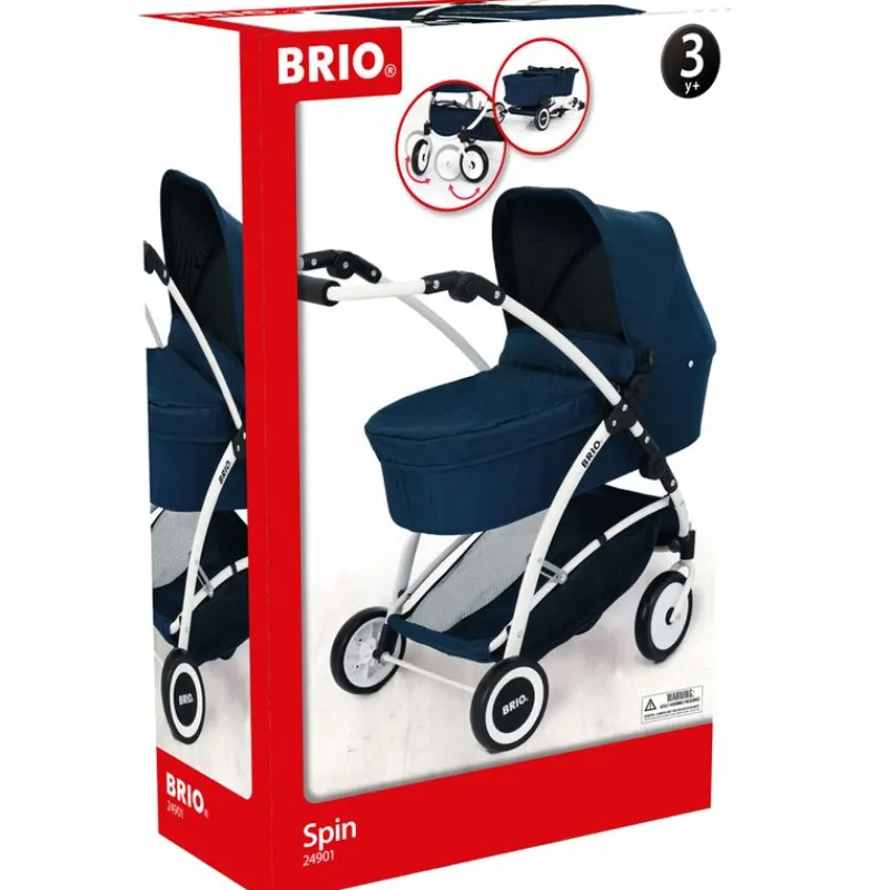 SELECCION DRIM Juegos Y Juguetes De Imitación|Carrito Muñecas Bebé Brio Navy Blue