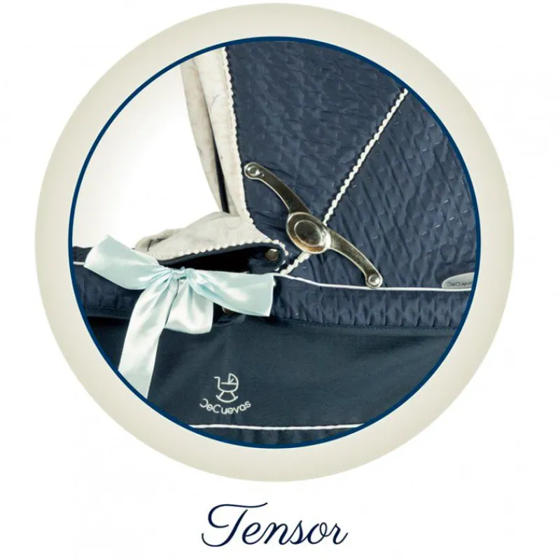 DECUEVAS Carro de Muñecas Reborn Plegable con Sombrilla- Juegos Y Juguetes De Imitación