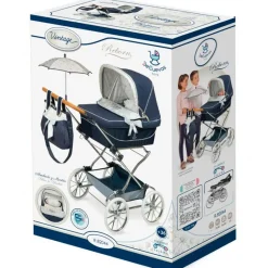 DECUEVAS Carro de Muñecas Reborn Plegable con Sombrilla- Juegos Y Juguetes De Imitación