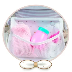 DECUEVAS Carro de Muñecas Silla Gemelar Plegable Verona- Muñecas|Juegos Y Juguetes De Imitación