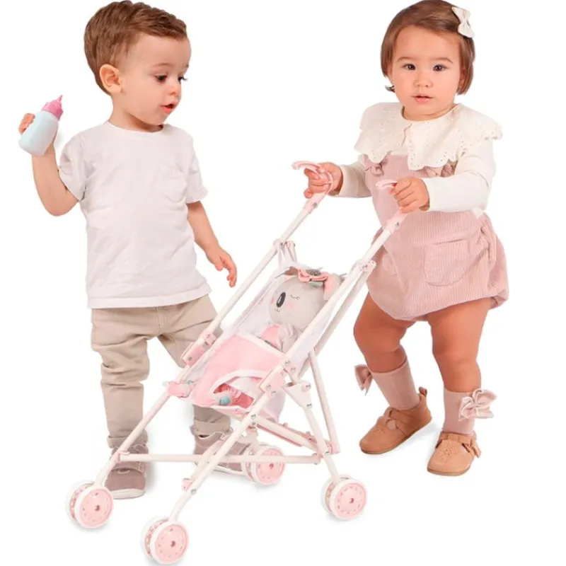 DECUEVAS Carro de Muñecas Silla Plegable Koala- Juegos Y Juguetes De Imitación|Muñecas