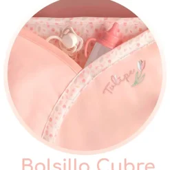 DECUEVAS Carro de Muñecas Tulipe Mi Primer Cochecito- Muñecas|Juegos Y Juguetes De Imitación