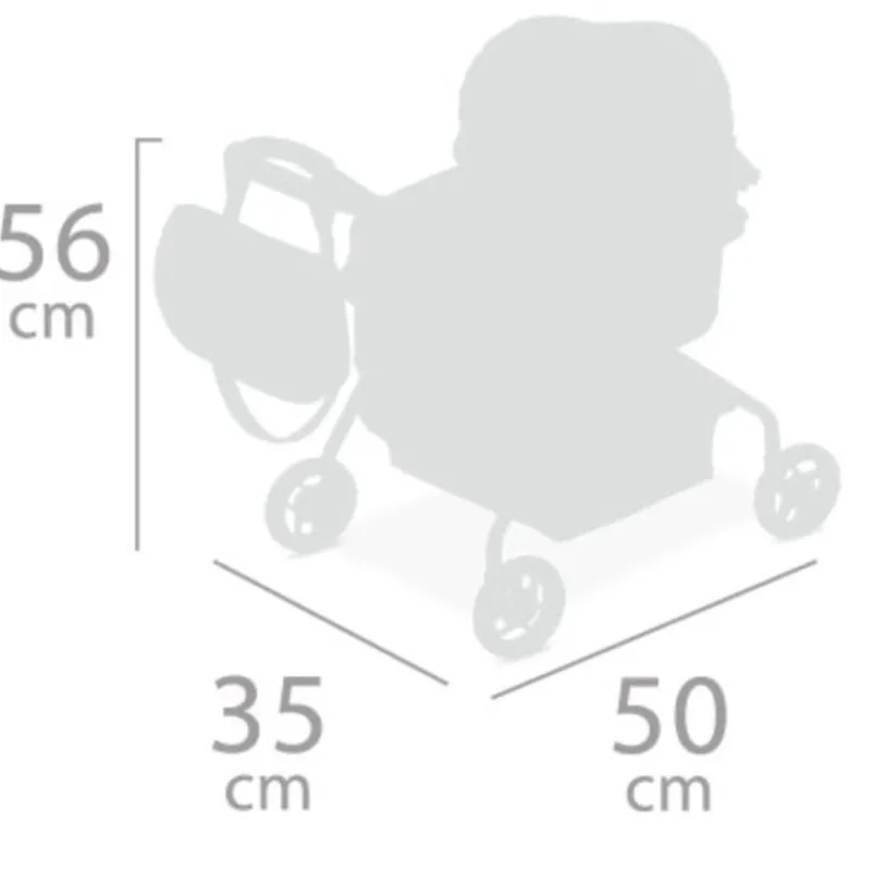 DECUEVAS Carro de Muñecas Verona Mi Primer Carro- Muñecas|Juegos Y Juguetes De Imitación