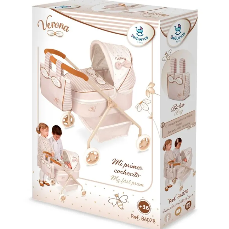 DECUEVAS Carro de Muñecas Verona Mi Primer Carro- Muñecas|Juegos Y Juguetes De Imitación