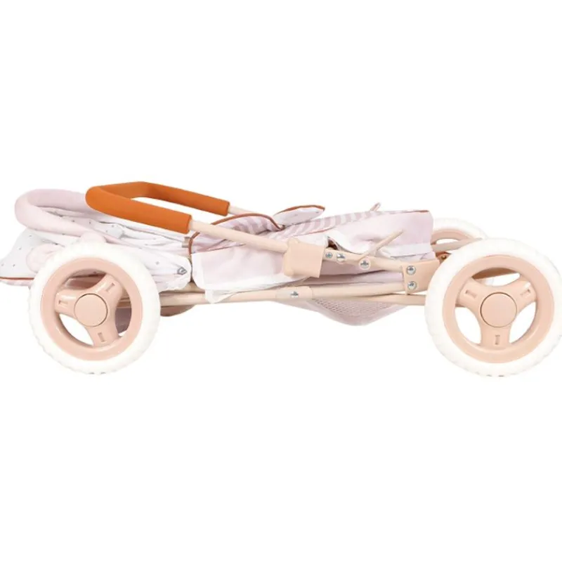 DECUEVAS Carro de Muñecas Verona Plegable con Sombrilla- Juegos Y Juguetes De Imitación|Muñecas