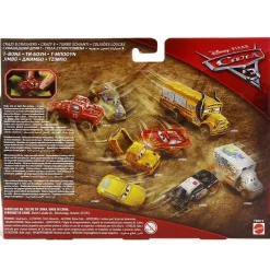 MATTEL Vehículos, Trenes Y Parkings|Cars 3 Pack 2 Coches Locos T-Bone y Jimbo