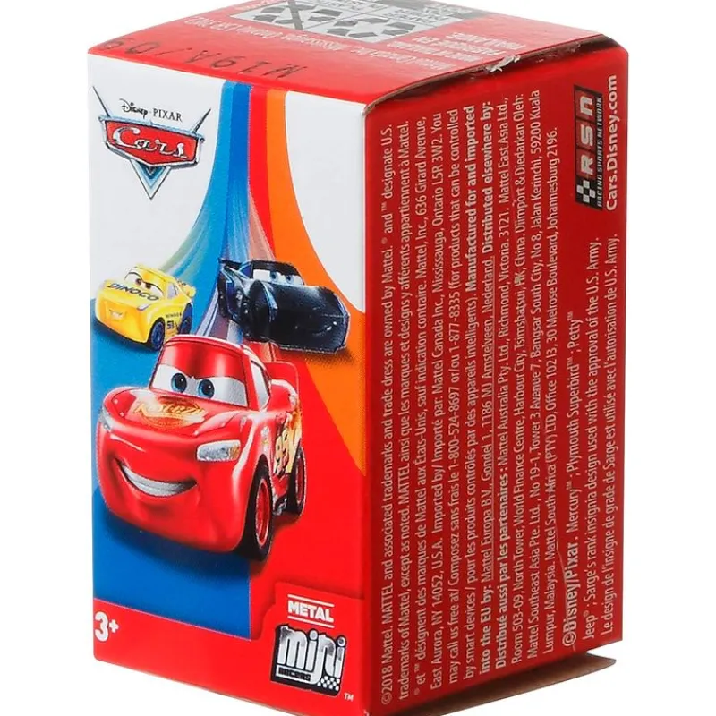 MATTEL Cars Caja Mini Coche Metálico Sorpresa- Vehículos, Trenes Y Parkings