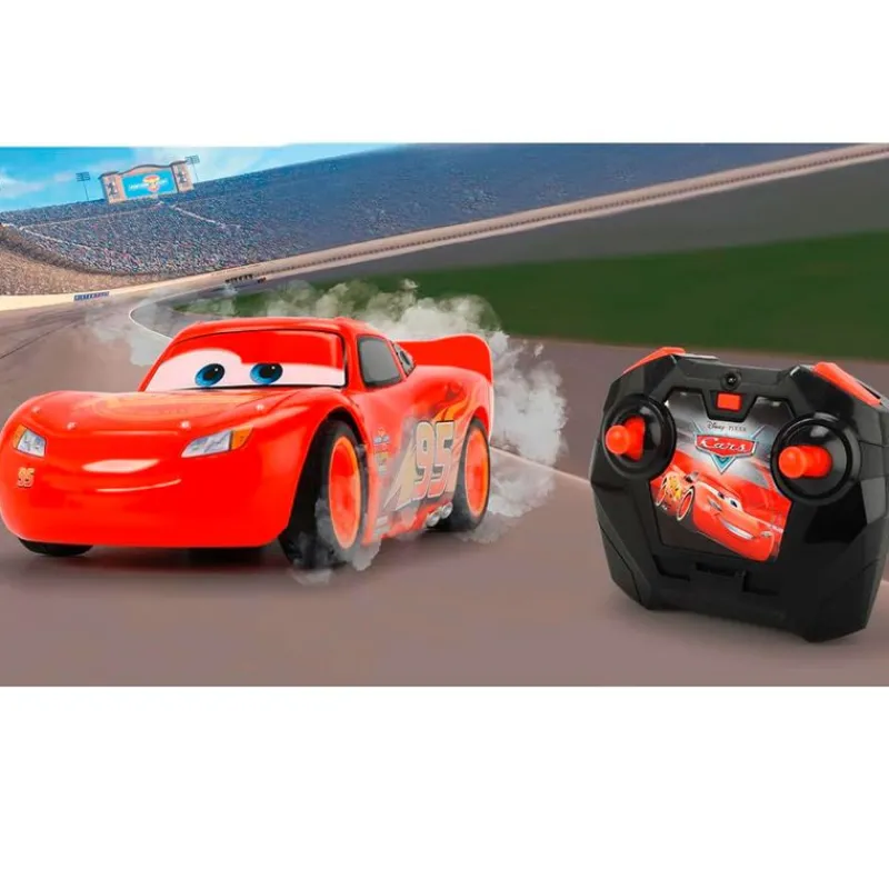 JADA TOYS Cars Coche Rayo Mc Queen Turbo Racer R/C- Coches Radio Control (R/C)
