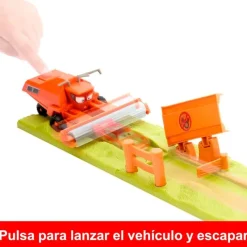 MATTEL Vehículos, Trenes Y Parkings|Cars Huida de Frank Pista de Coches