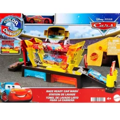 MATTEL Vehículos, Trenes Y Parkings|Cars Túnel de Lavado con Cambio de Color