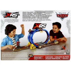 MATTEL Cars XRS Pista Superlooping Carreras en el Barro- Vehículos, Trenes Y Parkings