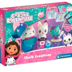 CLEMENTONI Manualidades|Casa de Gabby Crea Personajes Yeso