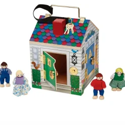 SELECCION DRIM Juegos De Madera|Casa de Muñecas con Timbres