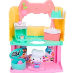 SPIN MASTER Figuras Y Figuras De Acción|Casa de Muñecas de Gabby Cocina Chispática de Pastelito