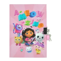 KIDS EUROSWAN Escolar|Casa de Muñecas de Gabby Diario con Boli Mágico